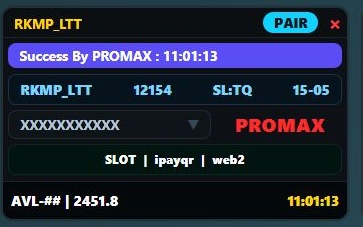 Live Booking Result 7