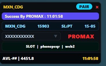 Live Booking Result 8